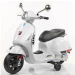 Xe máy điện trẻ em BBT GLobal Vespa trắng BBT-6116T