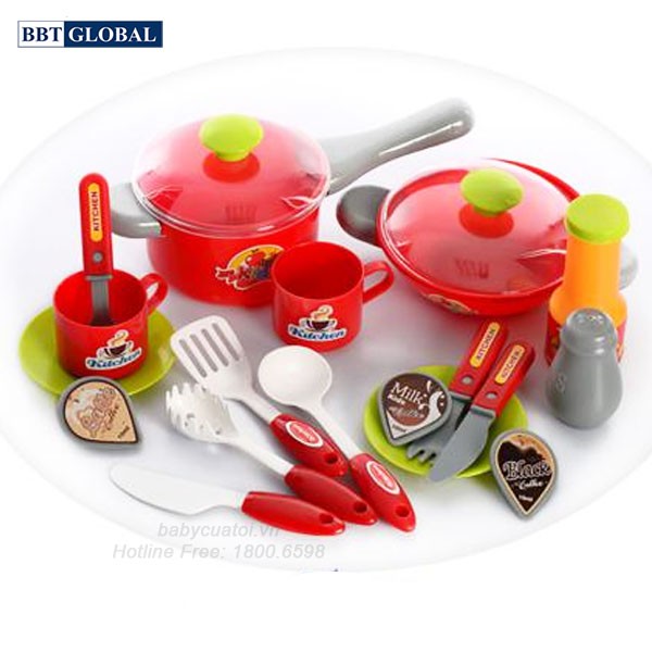 Bộ đồ chơi nấu ăn cao cấp cao 70cm 008-801A