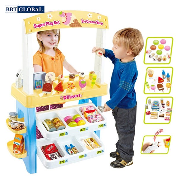 Đồ chơi siêu thị kem và bánh ngọt 668-08