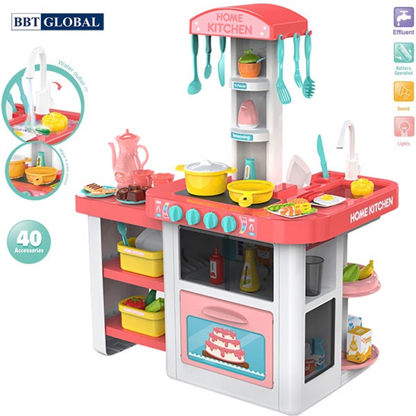 Bộ đồ chơi nấu ăn cao cấp nhiều chức năng cỡ lớn 889-63