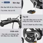 Xe đạp trẻ em BBT Global khung siêu nhẹ size 14 inch BB66-14