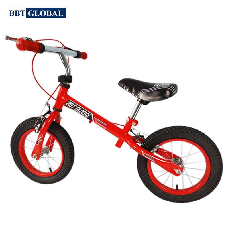 Xe cân bằng cho bé 2 bánh hơi tay phanh màu đỏ BL011D