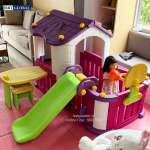 Nhà chơi cầu trượt Hàn Quốc 5 trong 1 cho bé CHD356