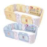 Quây cũi nhựa Hàn Quốc nhập khẩu có nhạc size 1.16*1.96m kèm đồ chơi HNP736M