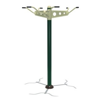 Thiết bị tập ngoài trời xà đơn 3 hướng KXJS-036