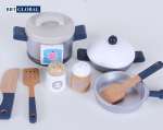 Đồ chơi nấu ăn BBT Global bếp gỗ cao cấp MSN19030