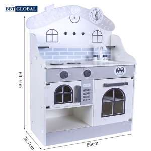 Đồ chơi nấu ăn BBT Global bếp gỗ cao cấp MSN19030