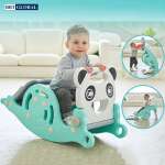 Cầu trượt kết hợp bập bênh có ném bóng rổ BSL6602