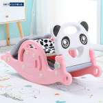 Cầu trượt kết hợp bập bênh có ném bóng rổ BSL6602