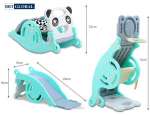 Cầu trượt kết hợp bập bênh có ném bóng rổ BSL6602