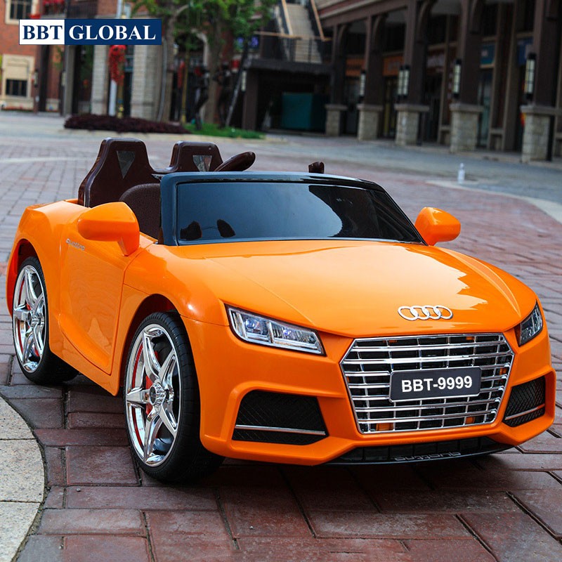 Xe oto điện trẻ em dáng Audi TTS màu vàng BBT-9999V
