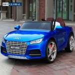 Ô tô điện trẻ em dáng Audi TTS màu xanh phun sơn BBT-9999XS