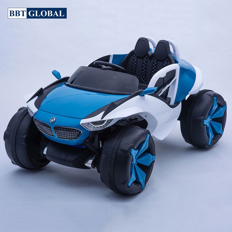 Ô tô điện trẻ em địa hình 4 động cơ xanh dương BBT-8866XD