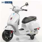 Xe máy điện trẻ em BBT GLobal Vespa trắng BBT-6116T