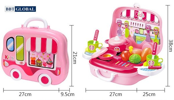 Bộ đồ chơi nấu ăn mini 008-915A | Kích thước