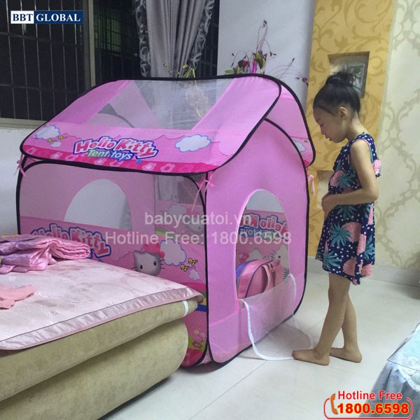 Nhà bóng công chúa Hello Kitty cho bé A999-208