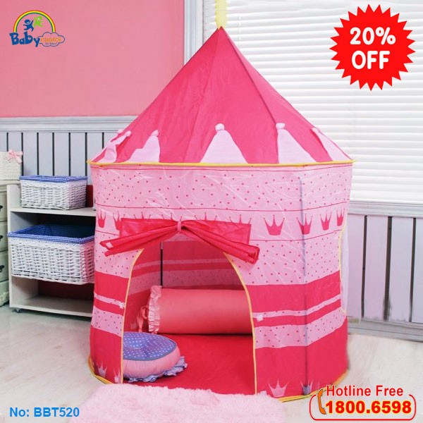 Nhà bóng công chúa hoàng tử lâu đài cổ tích BBT520
