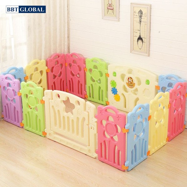 Quây cũi nhựa cho bé BR9501 14 cạnh