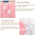 Bể bóng kèm cầu trượt xích đu BBT Global màu xanh BSL303