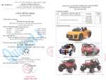 Ô tô điện trẻ em cảnh sát xanh trắng BBT Global US911A