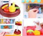 Đồ chơi nấu ăn cho bé 72cm 43 chi tiết xanh 889-179