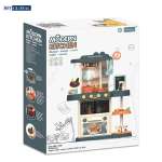 Đồ chơi nấu ăn cho bé 72cm 43 chi tiết xanh 889-179