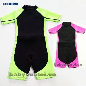 Áo bơi trẻ em giữ nhiệt cản gió dày dặn AGN