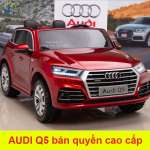 Xe Ô tô điện trẻ em Bản quyền Cao cấp Audi Q5 có màn hình LCD