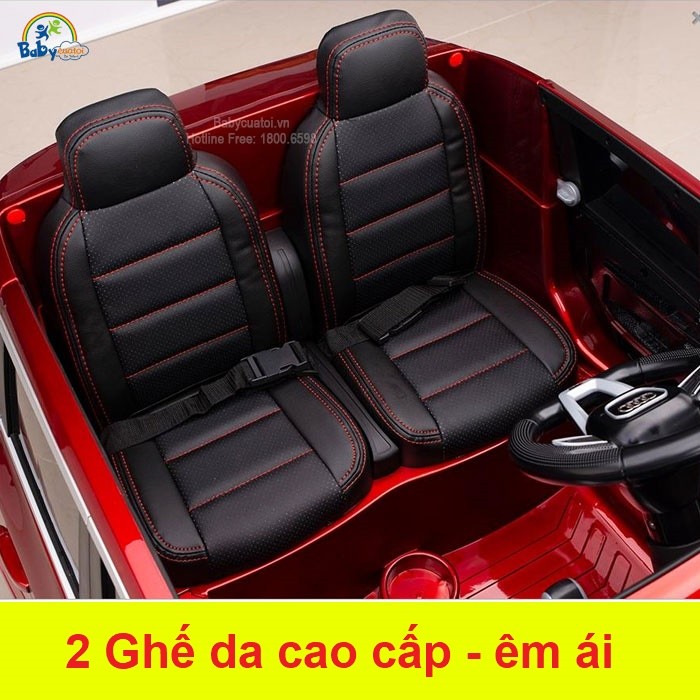 Xe Ô tô điện trẻ em Bản quyền Cao cấp Audi Q5 có màn hình LCD