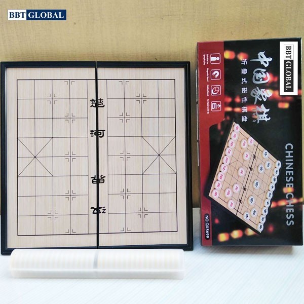 Bộ bàn cờ tướng nam châm size 25cm cho bé QX5699