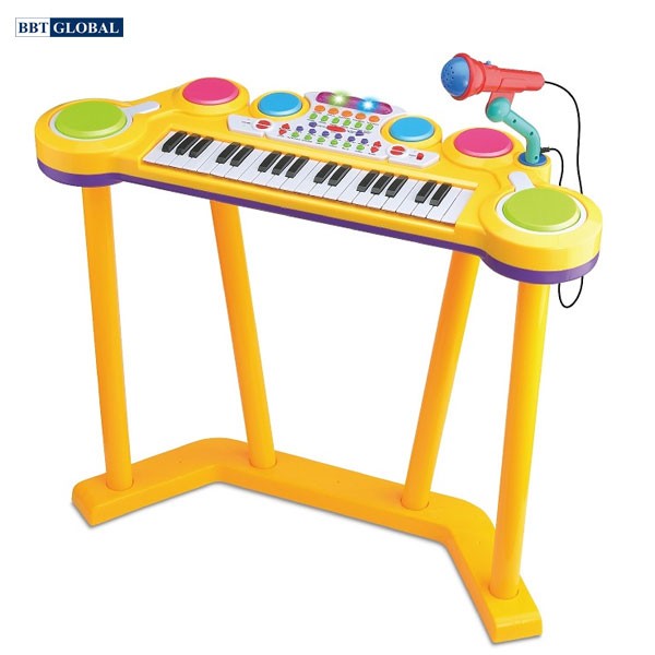 Bộ đàn Organ và trống điện tử đứng cho bé BB387