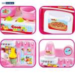 Bộ đồ chơi nấu ăn có lò nướng Cook Happy 889-40