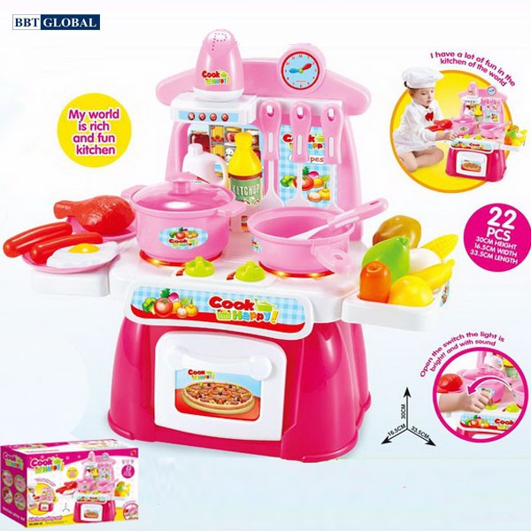 Bộ đồ chơi nấu bếp Cook Happy 889-40