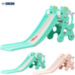 Cầu trượt chú hươu máng dài 1m8 có ném bóng rổ BSL302