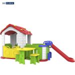 Nhà chơi cầu trượt Hàn Quốc kèm bàn ghế CHD806