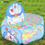 Nhà bóng cho bé Doraemon có ném bóng rổ 1382