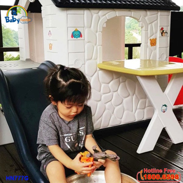 Nhà đồ chơi cho bé bằng nhựa