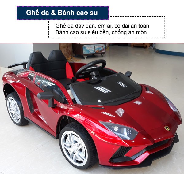 Xe ô tô điện trẻ em Lamborghini Aventador