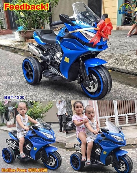 Xe máy điện cho bé trai