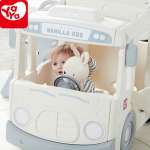Cầu trượt bể bóng xe bus Hàn Quốc Vanilla Y1902