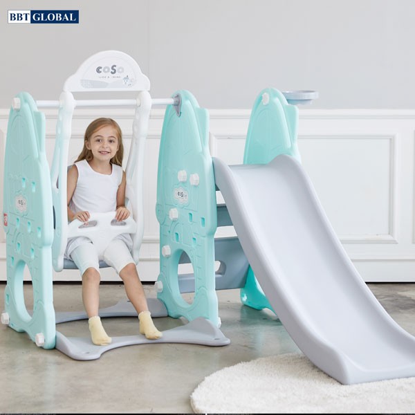 Cầu trượt xích đu Hàn Quốc CASA 4 trong 1 Y1947