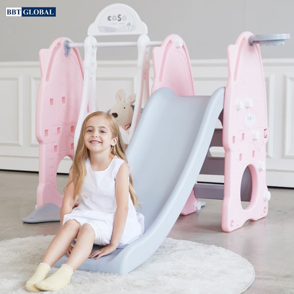 Cầu trượt xích đu Hàn Quốc CASA 4 trong 1 Y1949