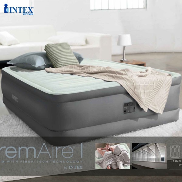 Giường hơi tự phồng công nghệ PremAire 1m37 INTEX 64904