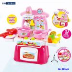 Bộ đồ chơi nấu ăn có lò nướng Cook Happy 889-40