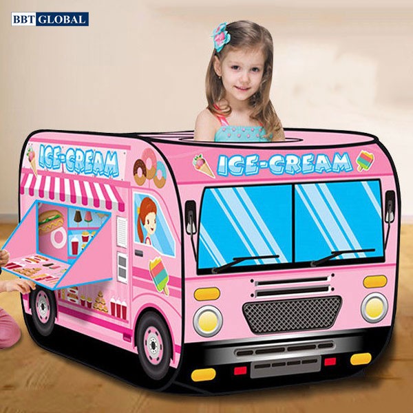 Nhà bóng ô tô kẹo Candy 995-7066B