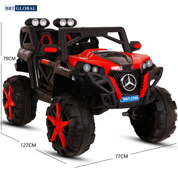 Ô tô điện trẻ em địa hình 4 động cơ BBT-3366N