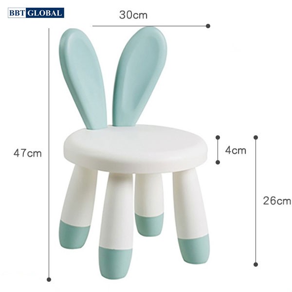 Ghế ngồi tai thỏ đáng yêu cho bé GH01