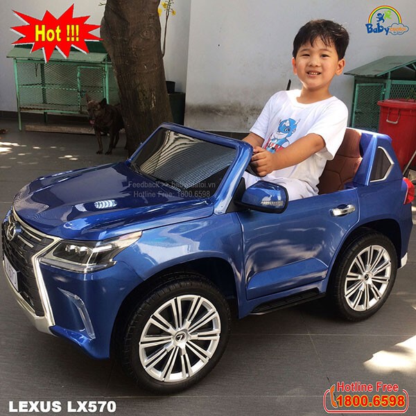 Xe ô tô điện trẻ em lexus lx570