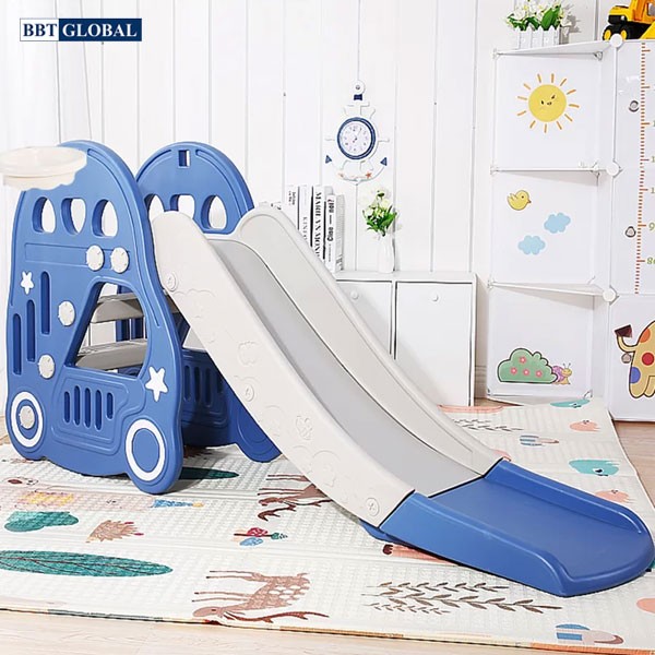 Cầu trượt cho bé ô tô máng dài 180cm WL03