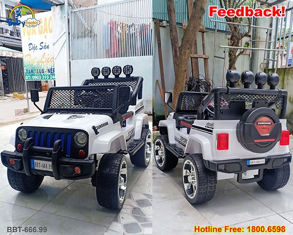 Xe ô tô điện trẻ em địa hình BBT-666.99